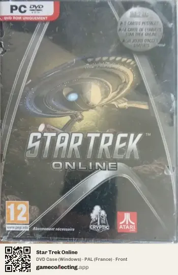 Star Trek Online Computer, France box front