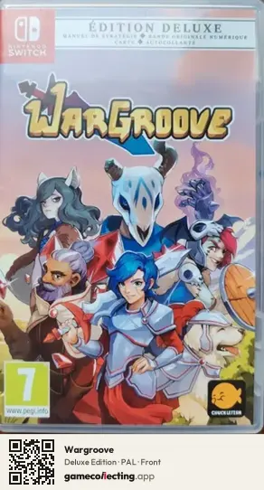Wargroove Nintendo Switch, PAL box front
