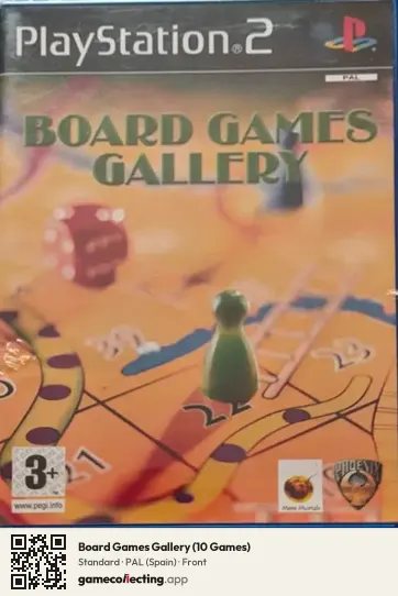 Board Games Gallery (10 Games) PlayStation 2, Spain box front
