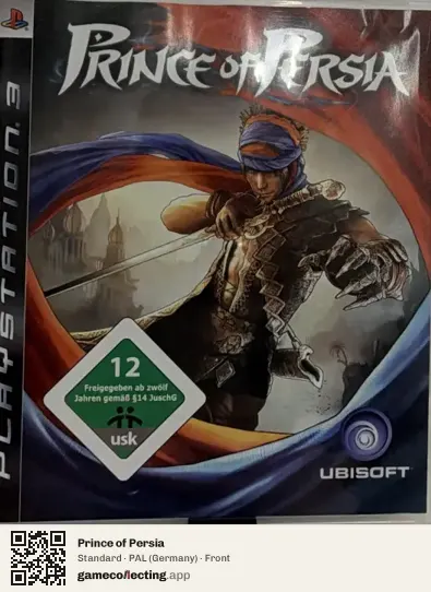 Prince of Persia PlayStation 3, Germany box front