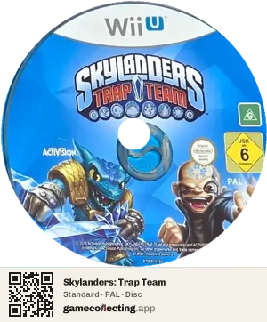 Skylanders: Trap Team Nintendo Wii U, PAL disc