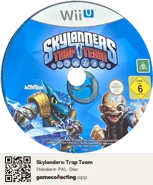 Skylanders: Trap Team Nintendo Wii U, PAL disc