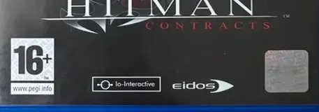 Hitman: Contracts, the PEGI square on its front