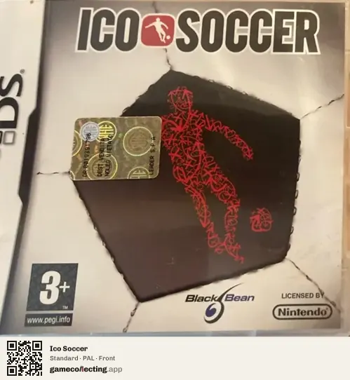 Ico Soccer Nintendo DS, PAL box front