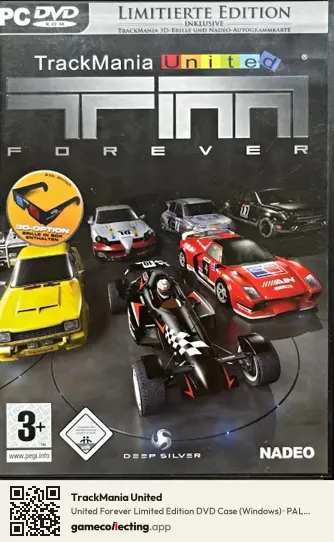 TrackMania United Computer, Germany box front