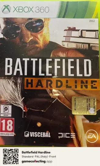 Battlefield Hardline Xbox 360, Italy box front