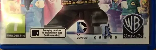 LEGO Batman 3: Beyond Gotham, the PEGI square on its front