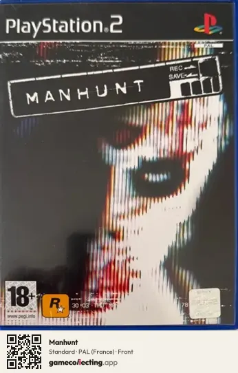 Manhunt PlayStation 2, France box front