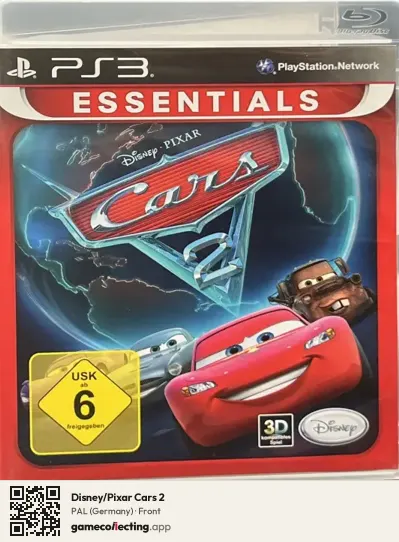 Disney/Pixar Cars 2 PlayStation 3, Germany box front