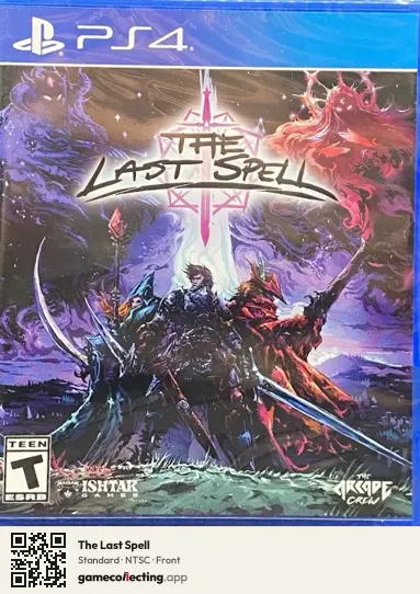 The Last Spell PlayStation 4, NTSC box front
