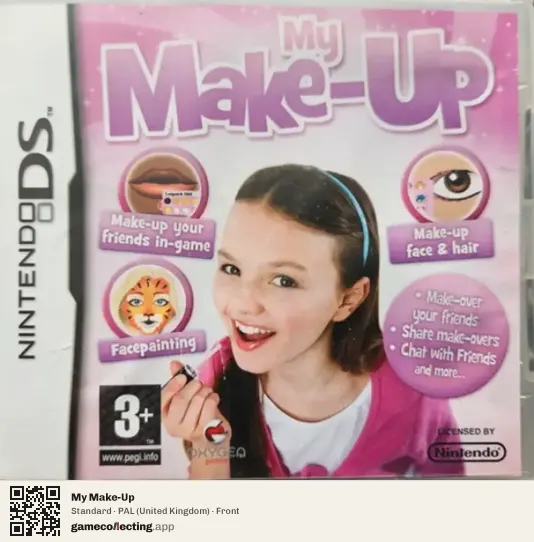 My Make-Up Nintendo DS, United Kingdom box front