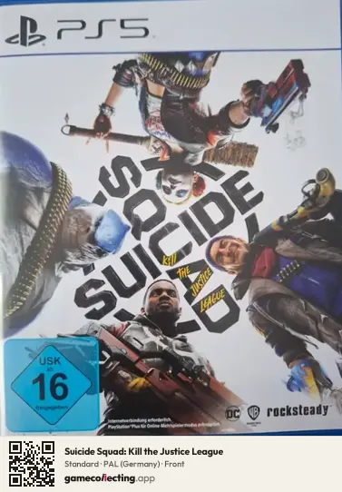 Suicide Squad: Kill the Justice League PlayStation 5, Germany box front