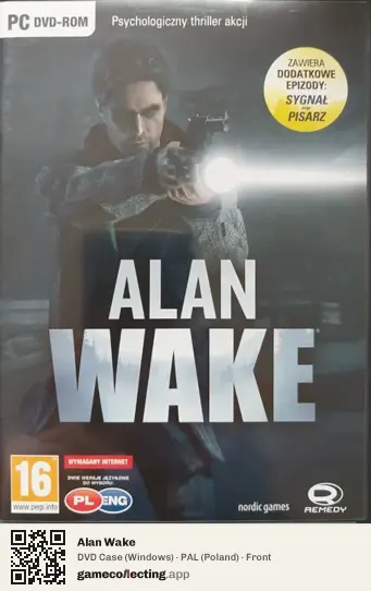 Alan Wake Computer, Poland box front