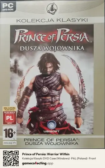 Prince of Persia: Warrior Within Computer, Poland box front
