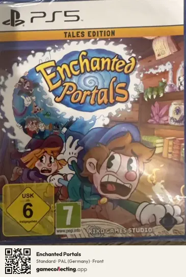 Enchanted Portals PlayStation 5, Germany box front