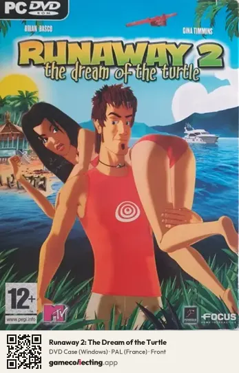 Runaway 2: The Dream of the Turtle Computer, France box front