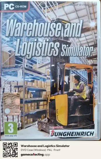 Warehouse and Logistics Simulator Computer, PAL box front