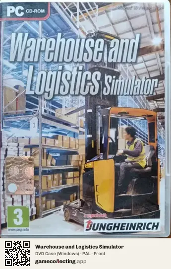Warehouse and Logistics Simulator Computer, PAL box front