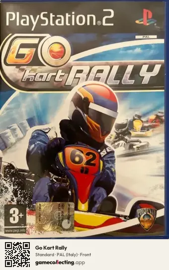 Go Kart Rally PlayStation 2, Italy box front