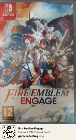 Fire Emblem Engage Nintendo Switch, France box front