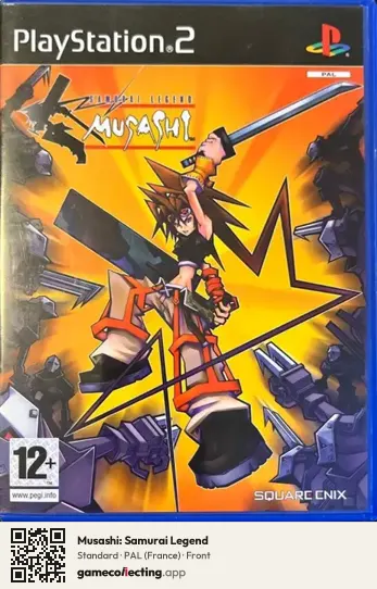 Musashi: Samurai Legend PlayStation 2, France box front
