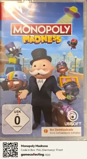 Monopoly Madness Nintendo Switch, Germany box front
