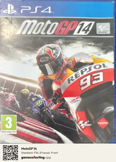 MotoGP 14 PlayStation 4, France box front