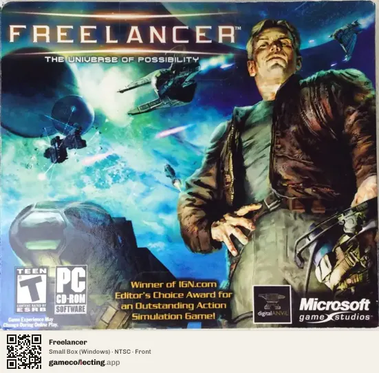 Freelancer Computer, NTSC box front