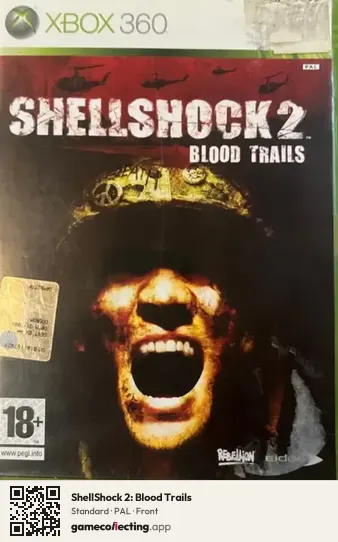ShellShock 2: Blood Trails Xbox 360, PAL box front