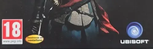 Assassin's Creed IV: Black Flag, the PEGI square on its front