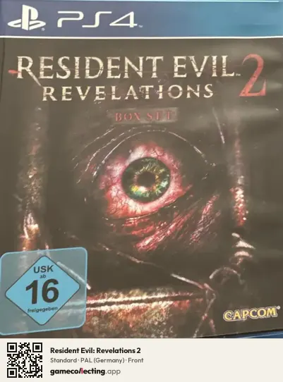 Resident Evil: Revelations 2 PlayStation 4, Germany box front
