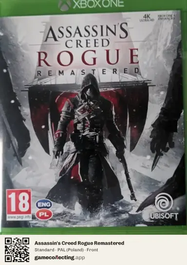 Assassin's Creed Rogue Remastered Xbox One, Poland box front