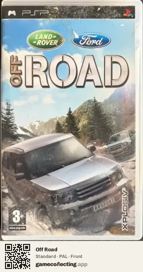 Off Road PlayStation Portable, PAL box front