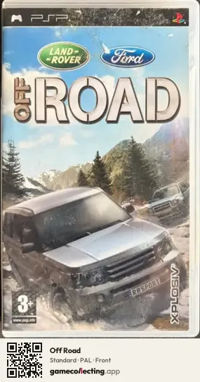 Off Road PlayStation Portable, PAL box front