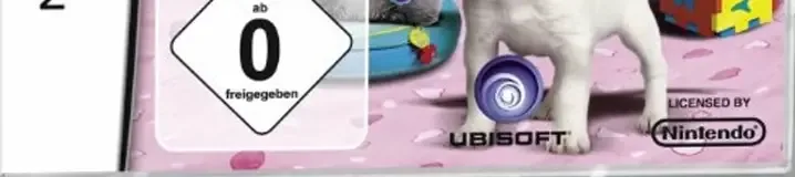 Petz: Nursery 2, the USK square on its front