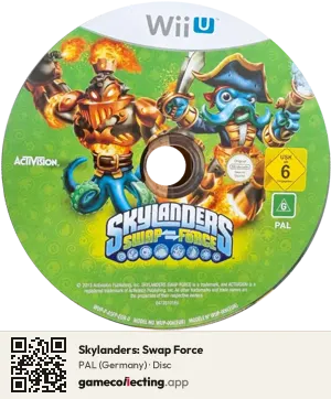 Skylanders: Swap Force Nintendo Wii U, PAL disc