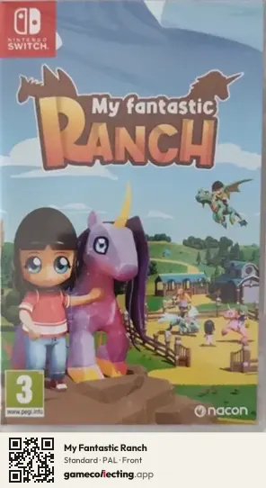 My Fantastic Ranch Nintendo Switch, PAL box front