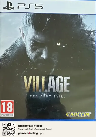 Resident Evil Village PlayStation 5, Germany box front