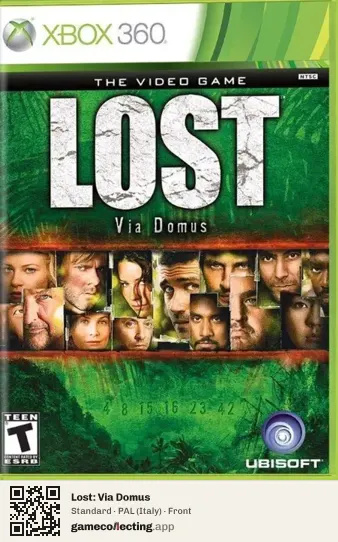Lost: Via Domus Xbox 360, Italy box front