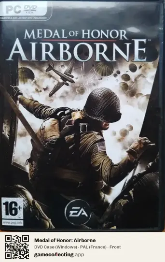 Medal of Honor: Airborne Computer, France box front