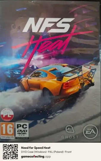 Need for Speed Heat Computer, Poland box front
