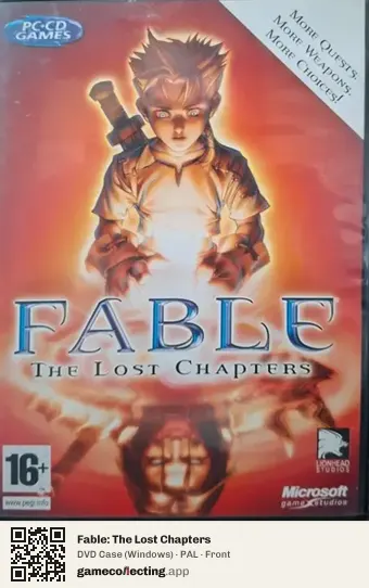 Fable: The Lost Chapters Computer, PAL box front