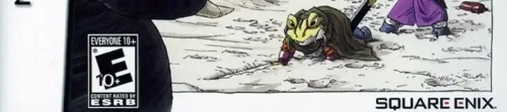 Chrono Trigger, the ESRB box on its front