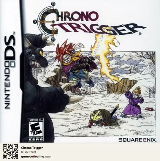 Chrono Trigger Nintendo DS, NTSC box front