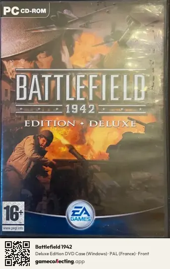 Battlefield 1942 Computer, France box front