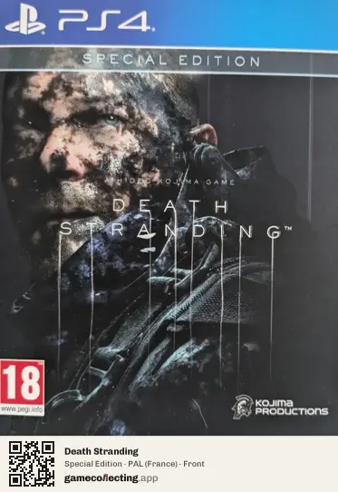 Death Stranding PlayStation 4, France box front