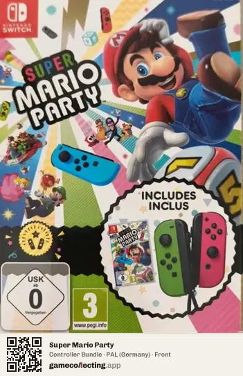 Super Mario Party Nintendo Switch, Germany box front