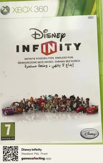 Disney Infinity Xbox 360, PAL box front