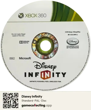 Disney Infinity Xbox 360, PAL disc