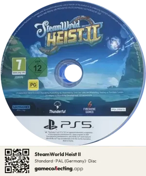 SteamWorld Heist II PlayStation 5, PAL disc